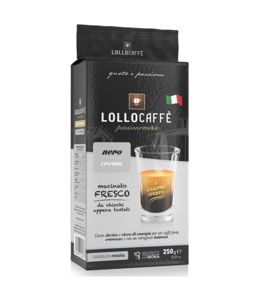 Lollo Macinato Nero 250g